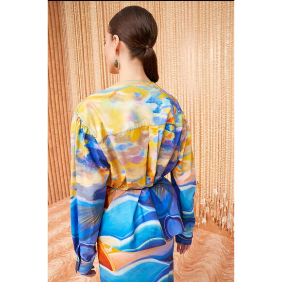 Ulla Johnson Holland Jacket, $590 NWT, Size 4, Runway 2024 - Picture 3 of 6